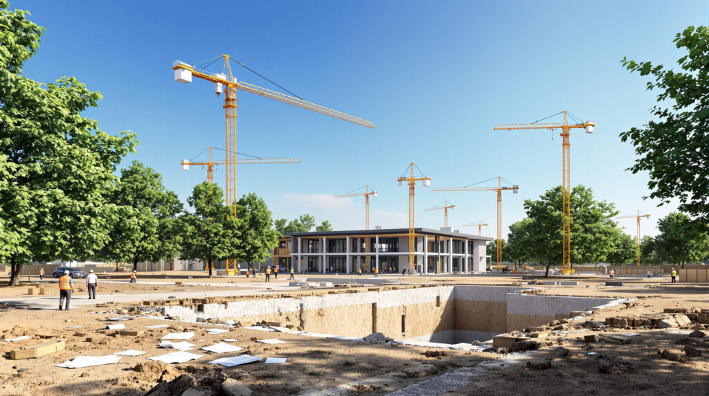 découvrez l'avancement du projet de construction d'un nouveau lycée près de la brède, en gironde, financé par un investissement de 80 millions d'euros. suivez les étapes clés et l'état d'avancement des travaux.
