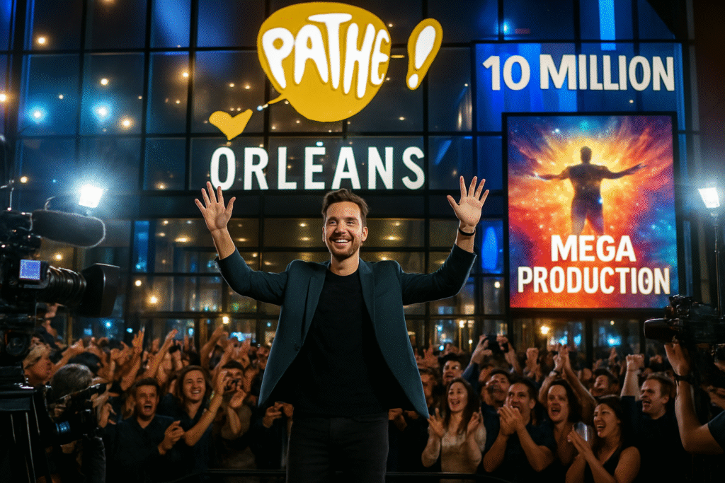découvrez en avant-première au pathé d'orléans la méga production visuelle exceptionnelle réalisée par une star youtube suivie par plus de 10 millions d'abonnés. un événement immanquable pour tous les fans !