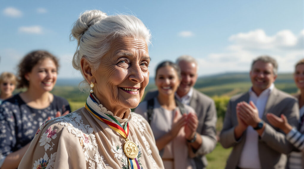 découvrez l’histoire inspirante d’une grand-mère de 89 ans en gironde, récompensée par une médaille pour sa vie de combats et d’engagements. un hommage touchant à un parcours exceptionnel.
