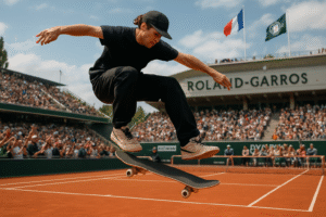 découvrez comment le skateboard s'impose à roland-garros, marquant un pari gagnant et un tournant décisif pour l'événement. un nouveau souffle pour le célèbre tournoi, entre innovation et passion sportive.