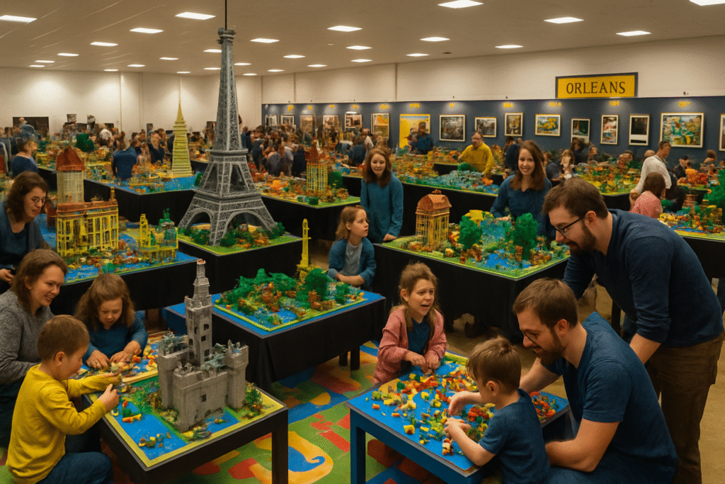 À proximité d'Orléans, un week-end entier consacré à l'univers des Lego® dans un espace de mille mètres carrés ! 2 vivez un week-end inoubliable près d'orléans dédié à l’univers lego® ! découvrez plus de 1000 m² d’expositions, animations et ateliers pour toute la famille. passionnés de briques, ne manquez pas cet événement unique !