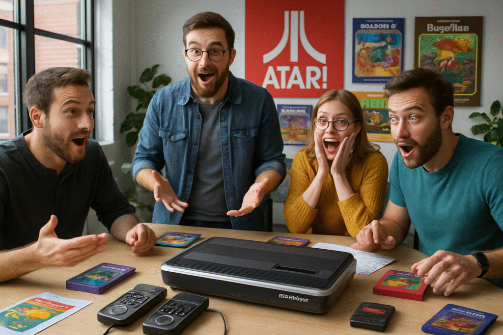atari surprend tout le monde en relançant l'intellivision, une annonce inattendue pour les amateurs de jeux rétro, sans qu'aucune demande préalable n'ait été formulée. découvrez cette initiative audacieuse qui ravive la nostalgie vidéoludique.