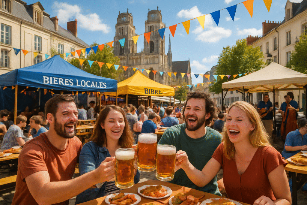 ce week-end, plongez dans l’ambiance festive à orléans lors d’un événement unique dédié à la bière ! découvrez les brasseries locales, animations et concerts incontournables pour un week-end plein de saveurs et de convivialité.