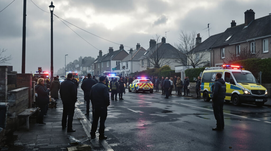 Des habitants sous le choc après une fusillade entre forces de l'ordre et délinquants dans la Manche 3 dans la manche, une fusillade entre forces de l'ordre et délinquants a bouleversé les habitants, plongés dans la stupeur et l'inquiétude après cet événement dramatique survenu dans leur région.