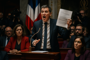 suivez en direct les débats sur le budget 2026 : olivier faure annonce que le parti socialiste va déposer un amendement pour introduire la taxe zucman à l'assemblée nationale. restez informé des dernières actualités parlementaires.