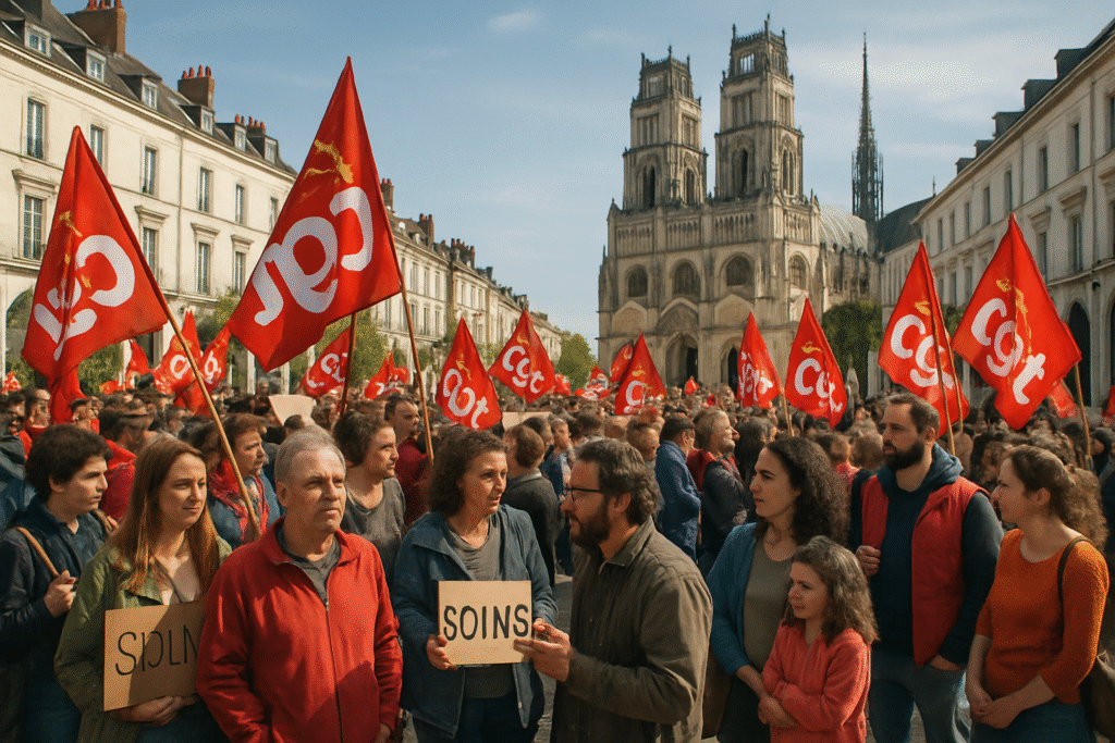 découvrez comment la cgt organise un rassemblement à orléans pour dénoncer les difficultés d'accès aux soins dans le loiret. analyse des enjeux et témoignages des professionnels mobilisés.