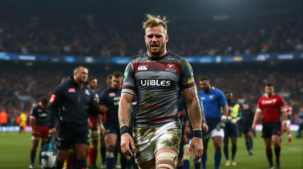 matthieu jalibert, demi d'ouverture de l'ubb, a dû sortir sur blessure lors du match contre bayonne, laissant planer l'incertitude sur la suite de sa saison. découvrez les dernières nouvelles sur l'état de santé du joueur et les réactions du club.