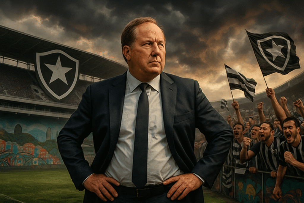 découvrez comment john textor, président de botafogo, partage son engagement passionné pour le club tout en répondant aux critiques des supporters et des dirigeants dans un climat de controverse.