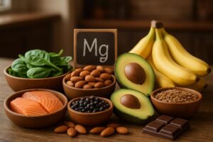 Découvrez où trouver du magnésium dans l'alimentation : fruits, légumes, céréales complètes, oléagineux et autres sources naturelles pour couvrir vos besoins quotidiens en magnésium.