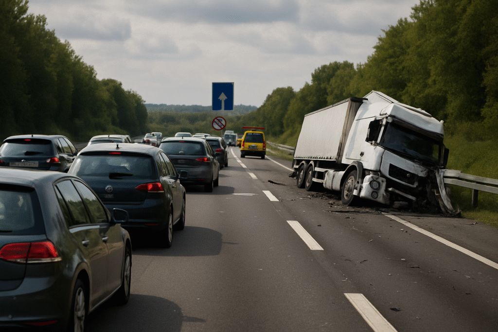la circulation reprend progressivement sur l'autoroute a71 en direction d'orléans après un accident impliquant un poids lourd. point sur la situation et conseils aux automobilistes.