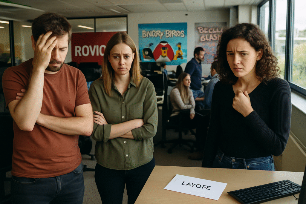 Rovio réduit son effectif de 36 employés suite aux résultats décevants d'Angry Birds Dream Blast 11 rovio annonce la suppression de 36 postes après les performances décevantes d'angry birds dream blast, marquant une nouvelle étape dans la réorganisation de l’entreprise de jeux vidéo.