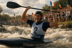 découvrez comment titouan castryck, vice-champion olympique, a remporté une victoire remarquable en kayak aux championnats du monde de slalom. parcourez son parcours vers le sommet de la discipline.