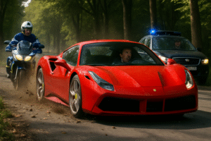 un automobiliste transforme une route du cher en piste de formule 1 sous les yeux des gendarmes. découvrez comment ils sont intervenus pour stopper cette conduite dangereuse et garantir la sécurité de tous.