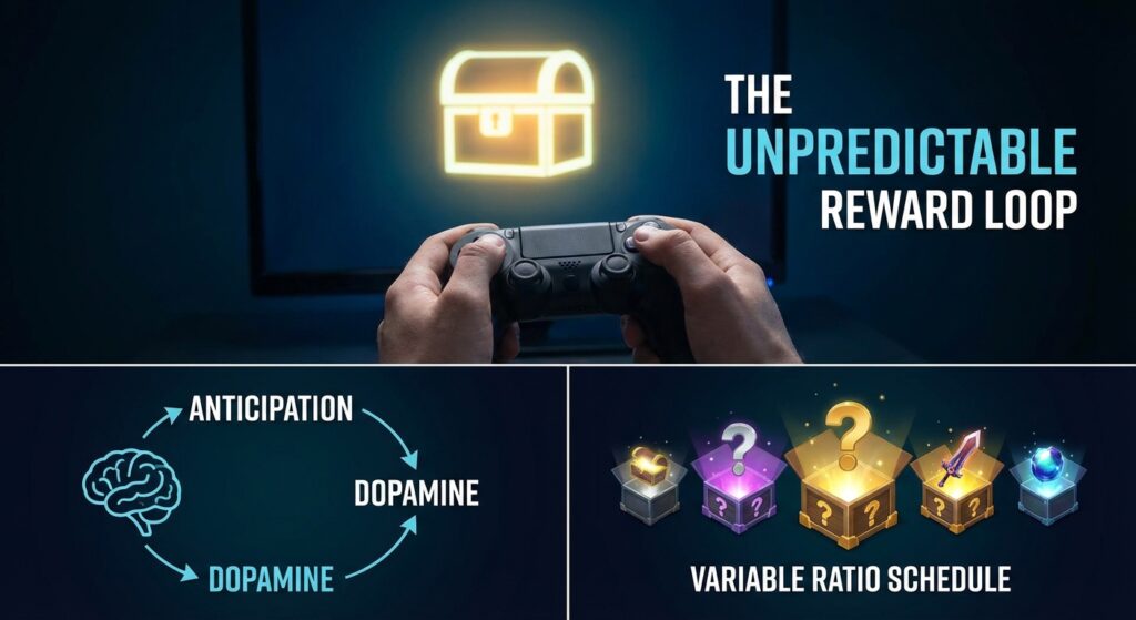 Pourquoi les récompenses aléatoires rendent les jeux vidéo si addictifs 1 addicitons jeux videos