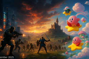 découvrez les grandes sorties jeux vidéo de novembre 2025 ! au programme : call of duty black ops 7, kirby air riders et hyrule warriors. ne manquez pas ces titres très attendus par les fans !