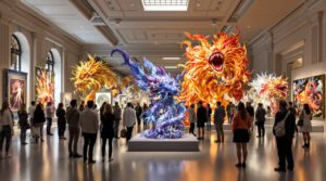 découvrez les créations fantastiques d'artistes émergents de l'eure au musée, où des œuvres originales inspirées des chimères révèlent un univers artistique fascinant et surprenant.