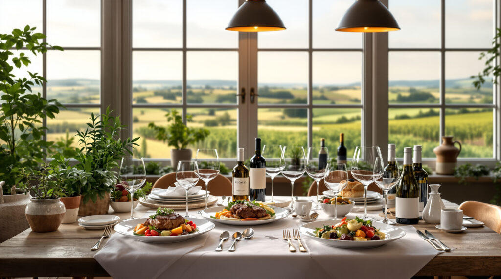 découvrez le restaurant georges en gironde, où la convivialité s’invite à votre table. dégustez des vins soigneusement sélectionnés et savourez une gastronomie régionale authentique dans un cadre chaleureux et élégant.