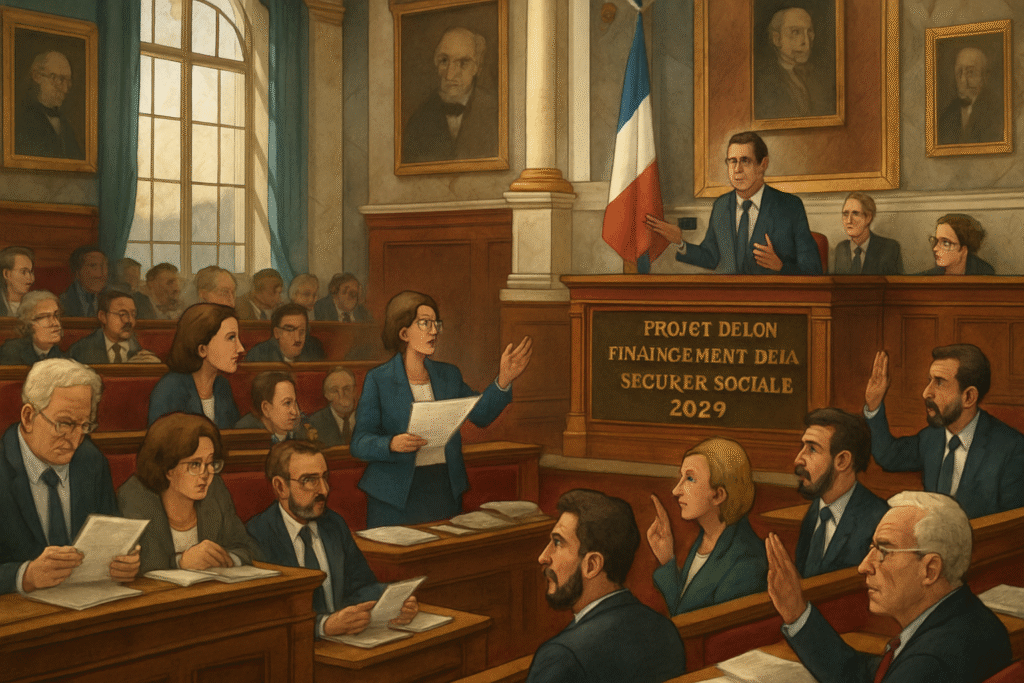 suivez en direct les débats à l’assemblée sur le projet de loi de financement de la sécurité sociale 2026. découvrez les enjeux majeurs des réformes des retraites et des arrêts de travail, et restez informé des évolutions qui façonneront la protection sociale de demain.