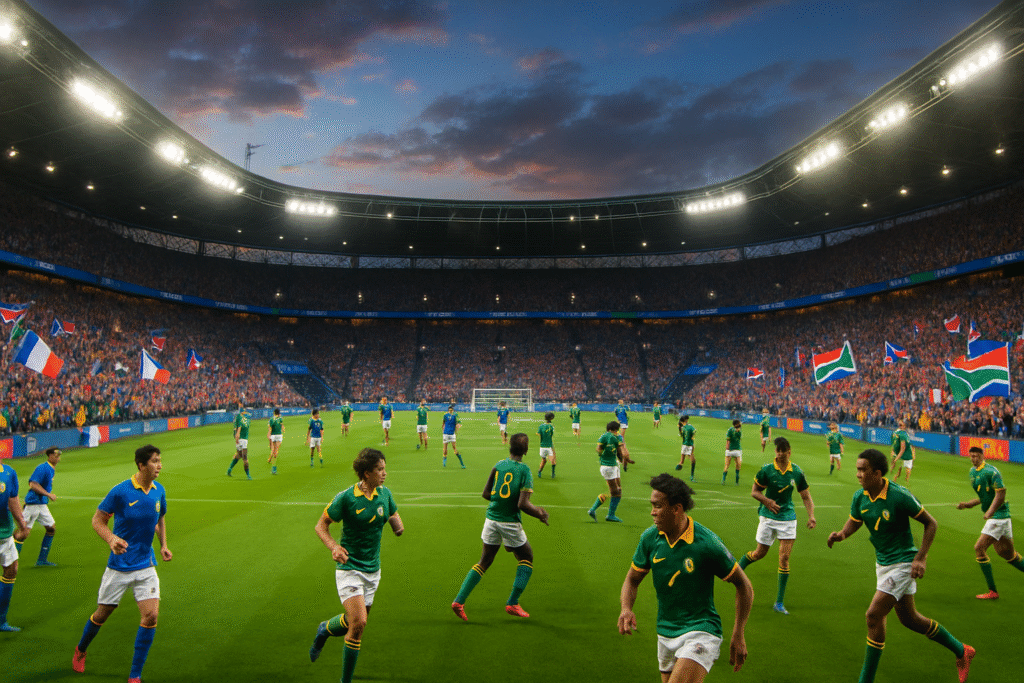 ne manquez rien du match choc france vs afrique du sud ! découvrez l'heure de diffusion et la chaîne tv pour suivre cet affrontement palpitant en direct.