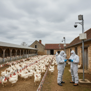 grippe aviaire : les élevages des deux-sèvres sous surveillance renforcée pour prévenir la propagation et protéger la santé animale.