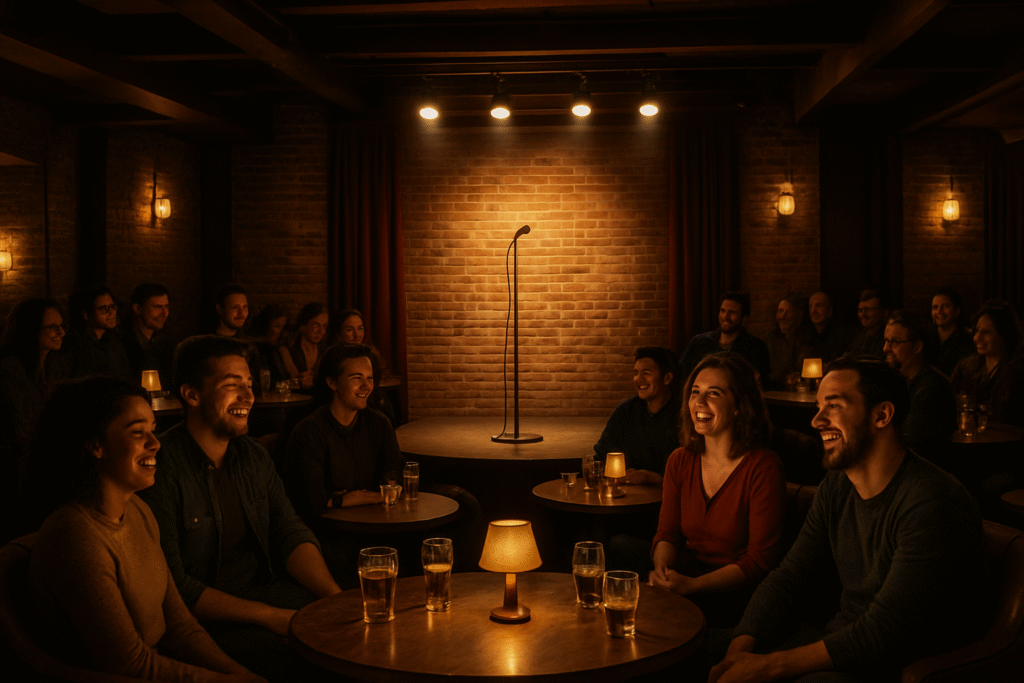 découvrez le lancement de l'orléans comedy club, la première scène stand-up de la ville où les talents de demain prennent vie. rires garantis et ambiance conviviale pour tous les amateurs d'humour !