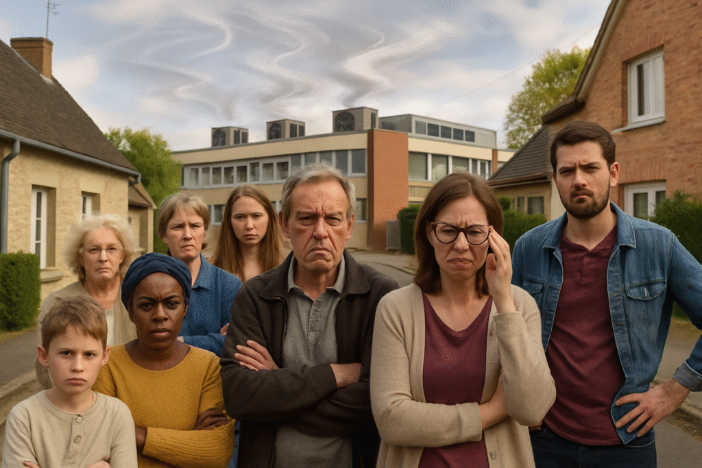 les habitants du loiret expriment leur exaspération face au bruit constant des ventilations de l'école voisine, perturbant leur quotidien et réclamant des solutions.