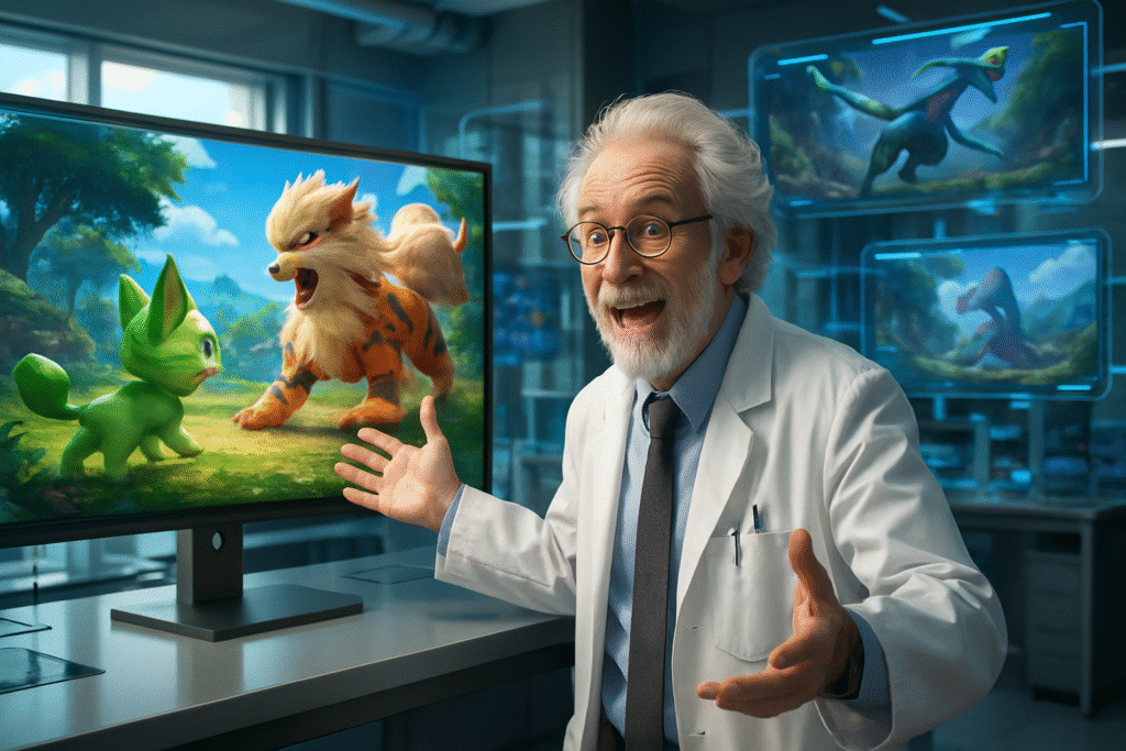 découvrez le nouveau méga-trailer de gameplay de pokémon pokopia avec le professeur bouldeneu, révélant des aventures passionnantes et des combats stratégiques inédits.