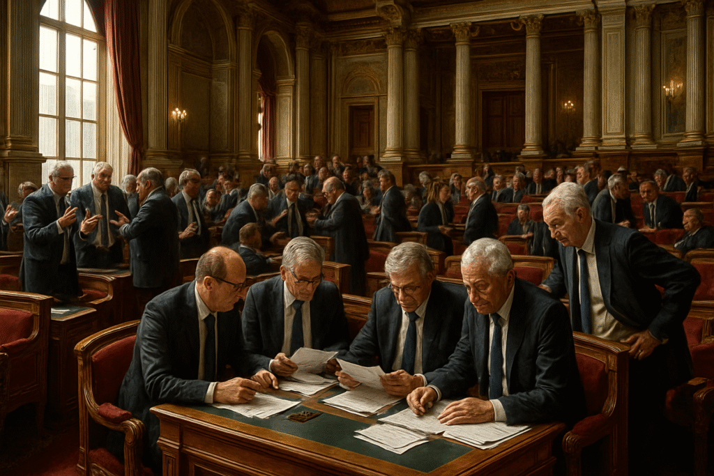 découvrez l'actualité de la réforme des retraites mise en pause et comment le sénat se prépare à prendre une décision cruciale dans signé bfm.