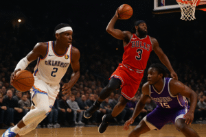 découvrez les performances exceptionnelles de shai gilgeous-alexander, andre drummond et davion mitchell lors de la nuit nba du 23 au 24 novembre 2025. résumés, stats et moments forts à ne pas manquer.