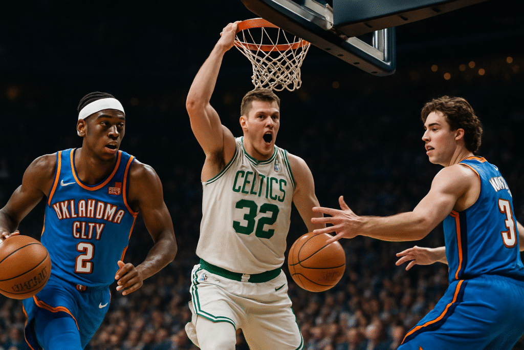 découvrez les performances marquantes de shai gilgeous-alexander, donovan clingan et josh giddey lors de la nuit nba du 19 au 20 novembre 2025, avec un résumé complet des moments forts et statistiques clés.