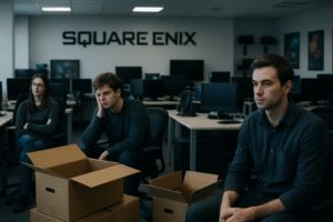 square enix annonce des suppressions de postes majeures impactant la majorité de ses filiales en occident, une restructuration significative dans l'industrie du jeu vidéo.