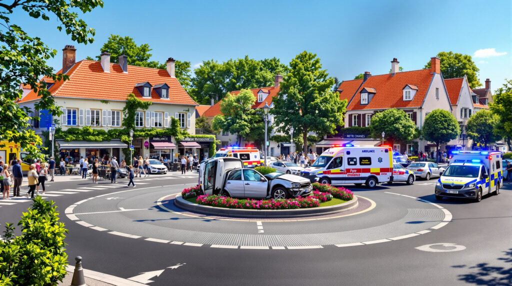 découvrez les détails d'un accident spectaculaire survenu au rond-point d'une commune de vendée, impliquant plusieurs véhicules et mobilisant d'importants secours. retour sur les faits et les premières informations.