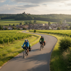 découvrez l'épopée captivante d'un duo intrépide parcourant 8 500 km à vélo à travers l'europe, une aventure pleine de défis, de paysages magnifiques et de rencontres inoubliables.