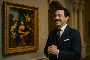 un passionné d'art français acquiert à orléans le chef-d'œuvre rare de laurent de la hyre pour 638 560 euros, une acquisition remarquable témoignant de l'attachement au patrimoine artistique.