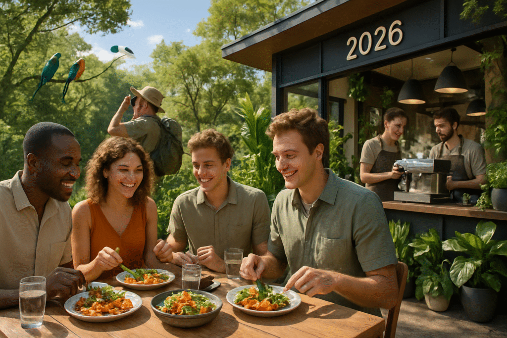 préparez vos vacances 2026 en découvrant des tours gourmands, des cafés d'exception et des aventures ornithologiques uniques pour une expérience inoubliable.