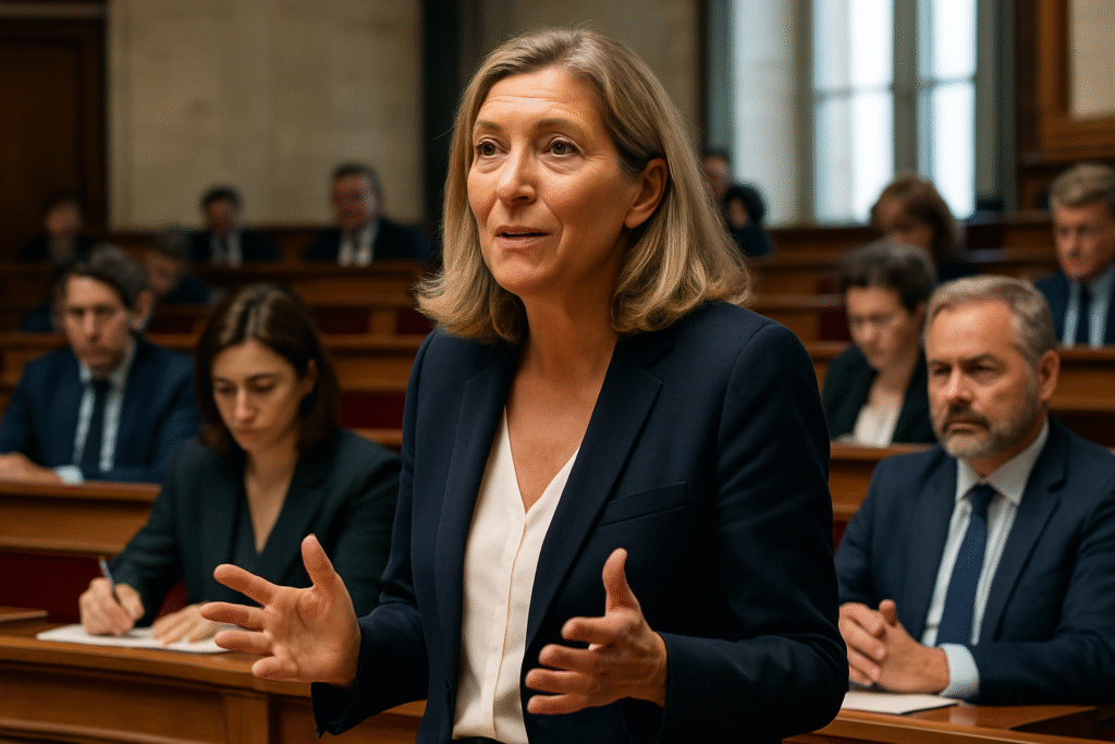 yaël braun-pivet considère qu'une majorité absolue à l'assemblée nationale n'est plus souhaitable, soulignant l'importance d'une représentation plus équilibrée et diversifiée.