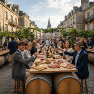 découvrez « aux vignobles ! » à cherbourg, le rendez-vous incontournable des épicuriens et amoureux des grands crus pour une expérience gustative unique.