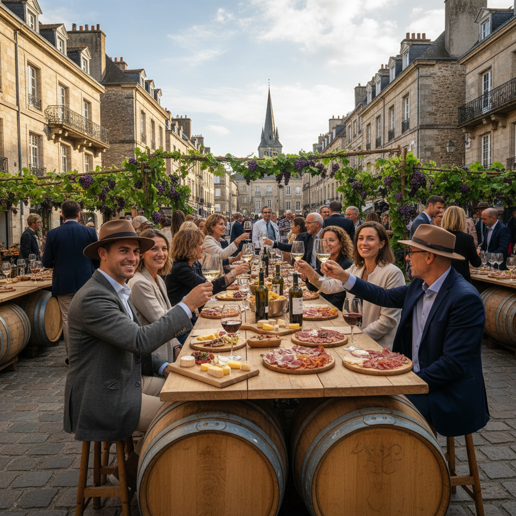 découvrez « aux vignobles ! » à cherbourg, le rendez-vous incontournable des épicuriens et amoureux des grands crus pour une expérience gustative unique.