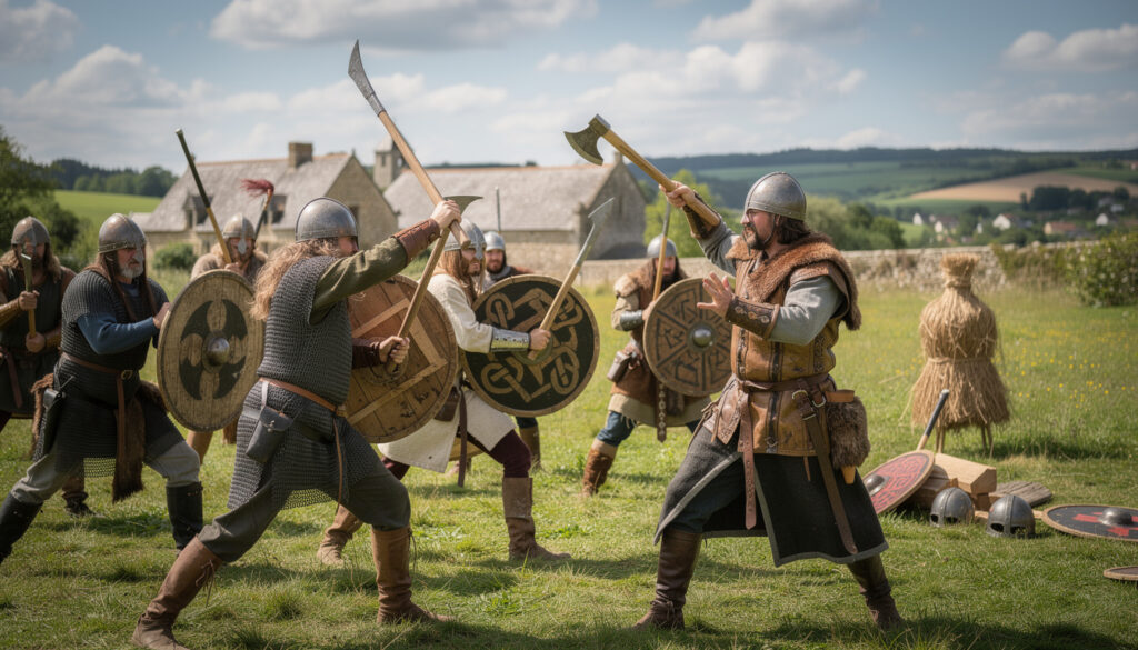 découvrez des cours uniques d'art du combat viking près d'orléans et vivez une expérience sportive hors du commun alliant tradition, technique et passion.