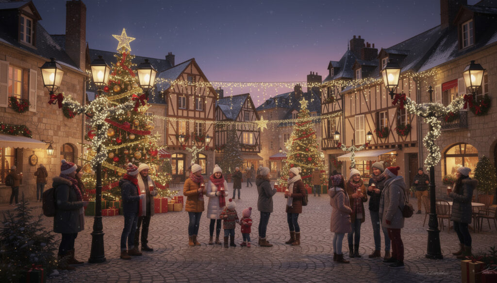 découvrez l'enchantement d'argentan qui s'illumine pour le lancement magique des festivités de noël, une expérience féerique à ne pas manquer.