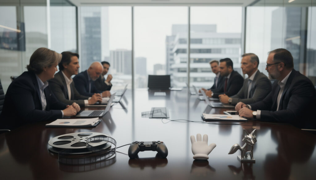 découvrez comment netflix a envisagé d'acquérir ea, disney ou la fox avant de se tourner vers warner bros. pour étendre son empire du divertissement.