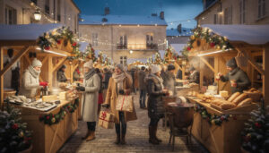 explorez les marchés de noël en charente-maritime et savourez les délices locaux authentiques dans une ambiance festive et chaleureuse.