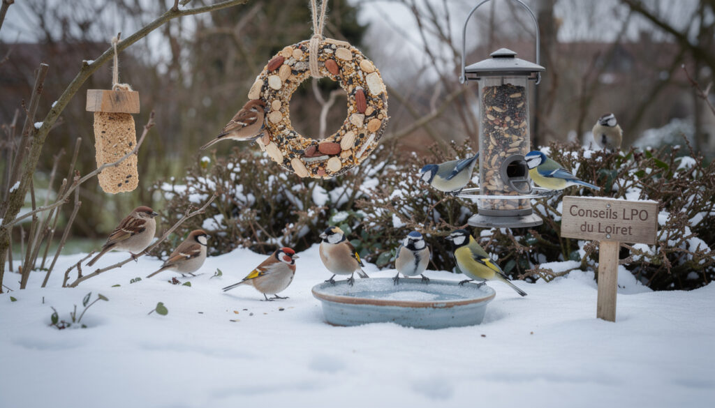 découvrez les conseils essentiels de la lpo du loiret pour bien nourrir les oiseaux de votre jardin en hiver et les aider à passer la saison dans les meilleures conditions.