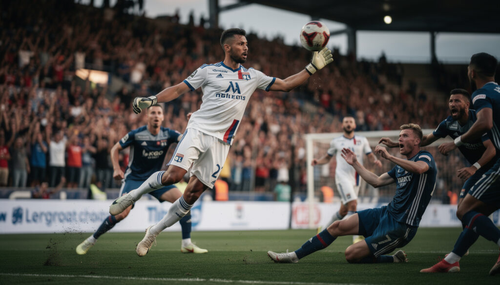revivez l'incroyable match où l'ol, malgré la déception initiale, a su trouver le répit en s'imposant héroïquement face à une équipe régionale déterminée.