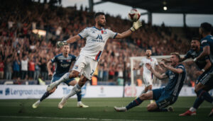 revivez l'incroyable match où l'ol, malgré la déception initiale, a su trouver le répit en s'imposant héroïquement face à une équipe régionale déterminée.