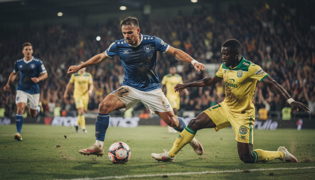 division 1 : retour sur le duel intense entre les remparts de tours et nantes, une rencontre acharnée qui s'est soldée par la défaite des tours.