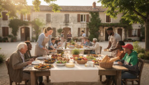 en gironde, une association organise un festin solidaire géant pour soutenir et venir en aide aux personnes démunies de la région.