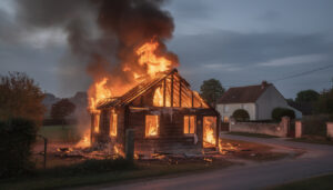un incendie spectaculaire a complètement détruit une maison à lignières-de-touraine, mobilisant les secours pour maîtriser les flammes et assurer la sécurité des habitants.