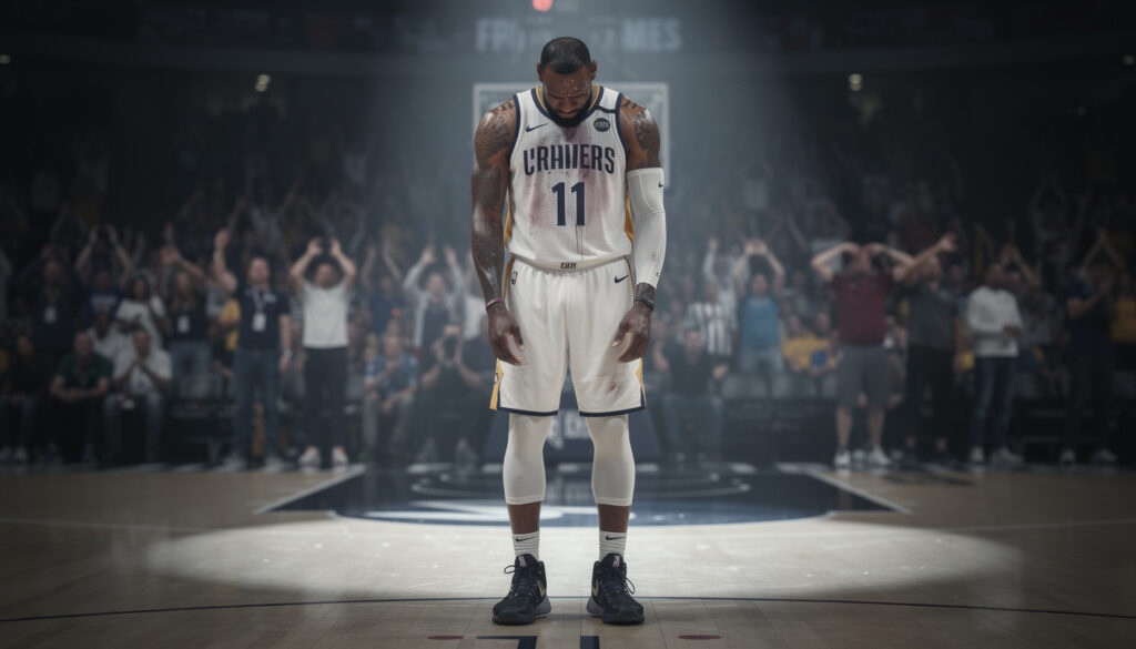 lebron james met fin à une série historique impressionnante de 1 297 matchs consécutifs avec au moins dix points, marquant un tournant inédit dans sa carrière légendaire.