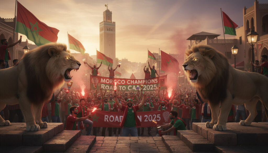 découvrez l'effervescence au maroc après la victoire en coupe arabe, où les lions de l'atlas se préparent avec enthousiasme pour conquérir la can 2025.